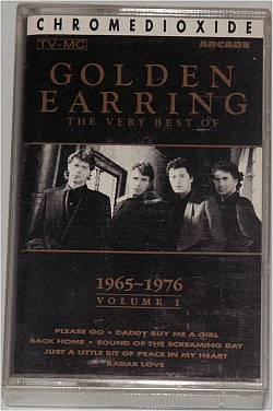 Golden Earring The Very Best of 1965 - 1976 Volume 1 Cassette box front 1988
